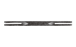 metal door handle spindle 8mm sq x 105mm